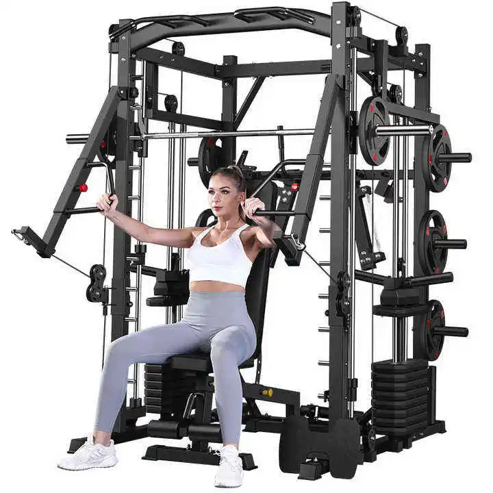 Multi Function Squats Training Machine Commercial Multi Functional Smith Machine for Gym and Home Use