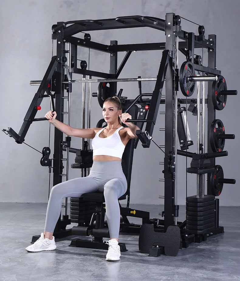 Multi Function Squats Training Machine Commercial Multi Functional Smith Machine for Gym and Home Use