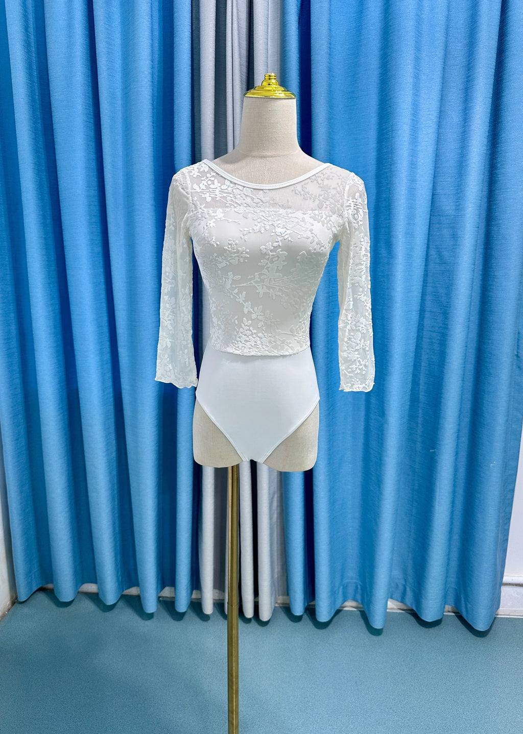 Ballet Dance Leotard Adult New Daily White Practice Team Gymnastics Dancing