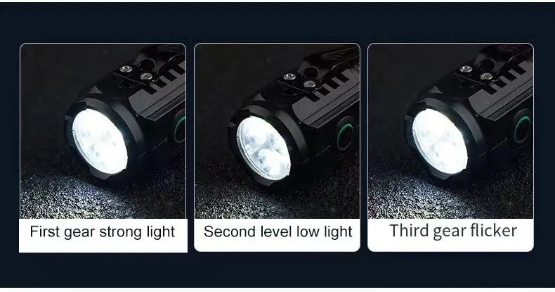 LED Strong Light Flashlight Rechargeable Multi functional