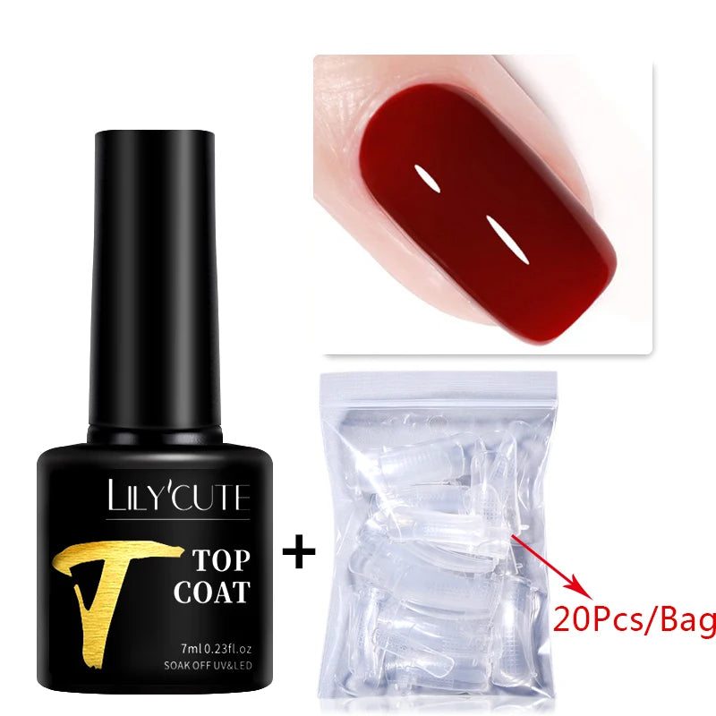 LILYCUTE 15ML Quick Extension Gel Nail Polish Nude Milk White Color Finger Prolong Acrylic Crystal Construction Hard Gel Varnish