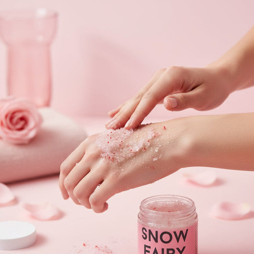 Snow Fairy Strawberry Exfoliate Body Scrub